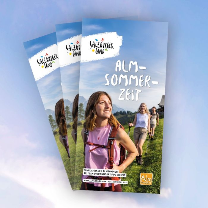 Brožura Léto na pastvinách (Almsommerzeit)