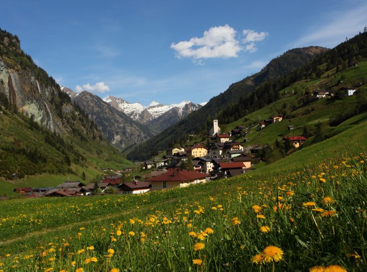 Hüttschlag im Frühling