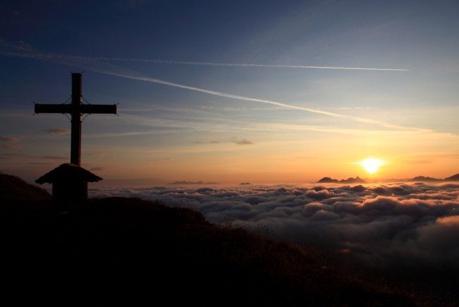 Sonnenaufgang am Gamskarkogel