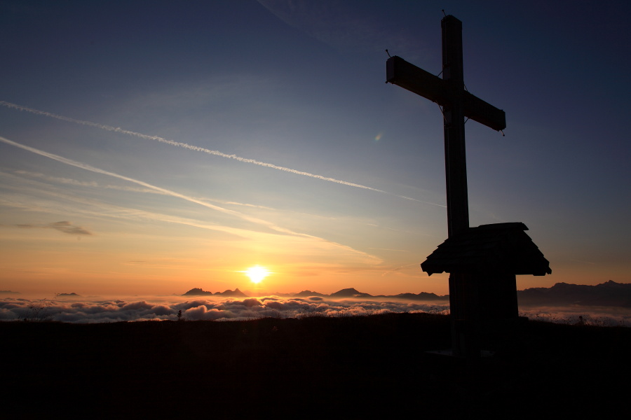 Sonnenaufgang am Gamskarkogel