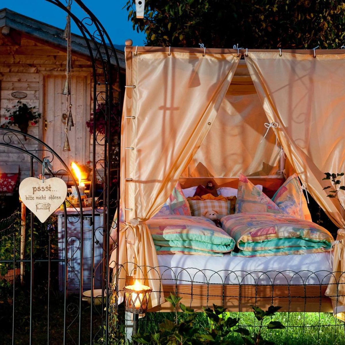 Ein Bett Im Garten Salzburgerland Magazin