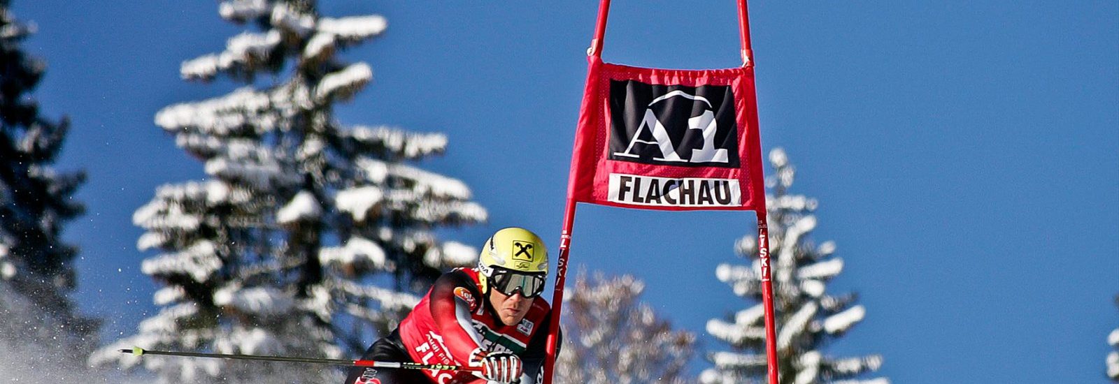 Hermann Maier beim Weltcup Flachau 2004