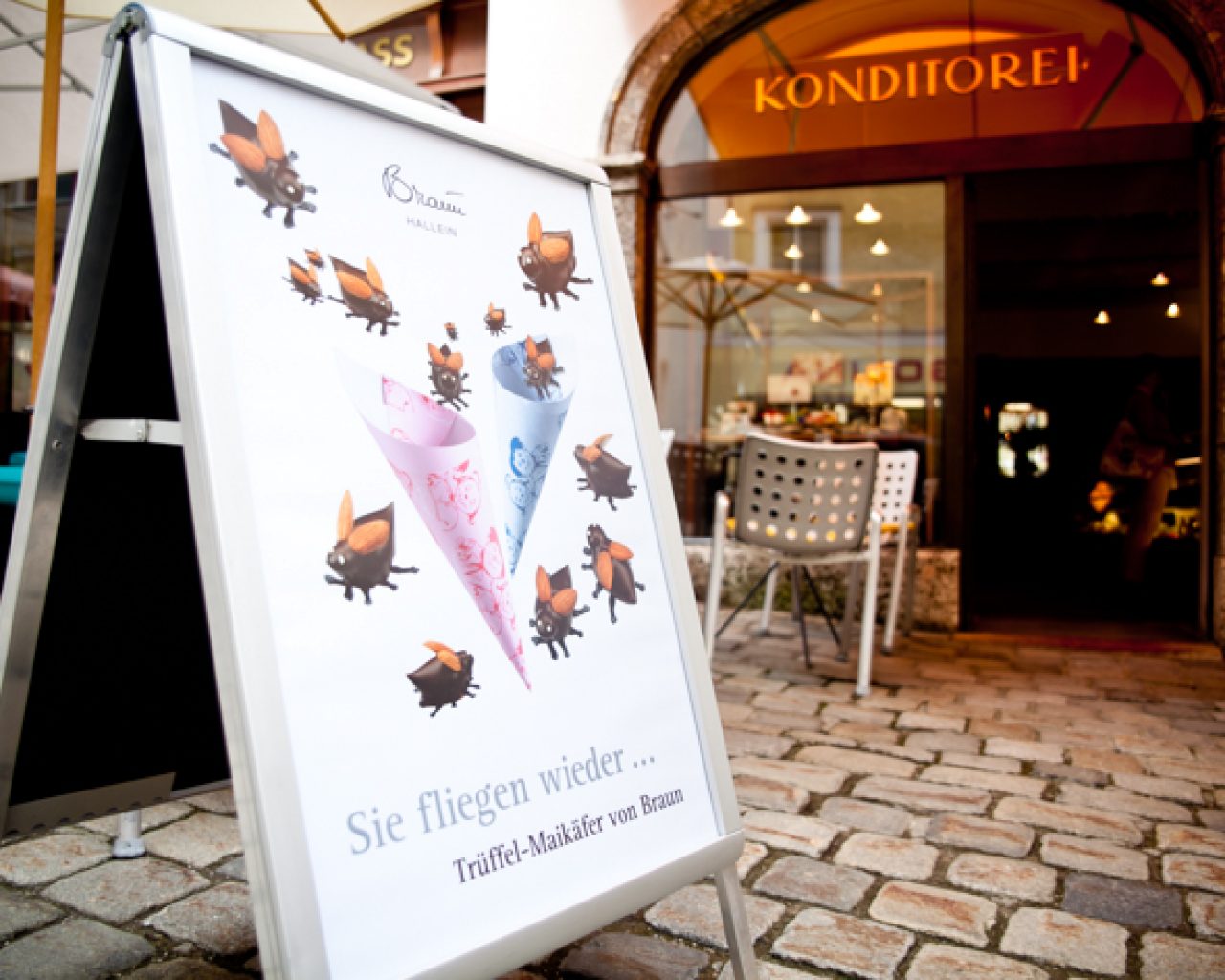 Sie fliegen wieder – Trüffel-Maikäfer der Confiserie Braun ...