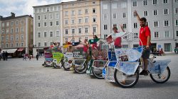 Stadt Salzburg per Rikscha entdecken