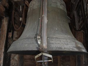 Die große Wetterglocke im Rauriser Kirchturm