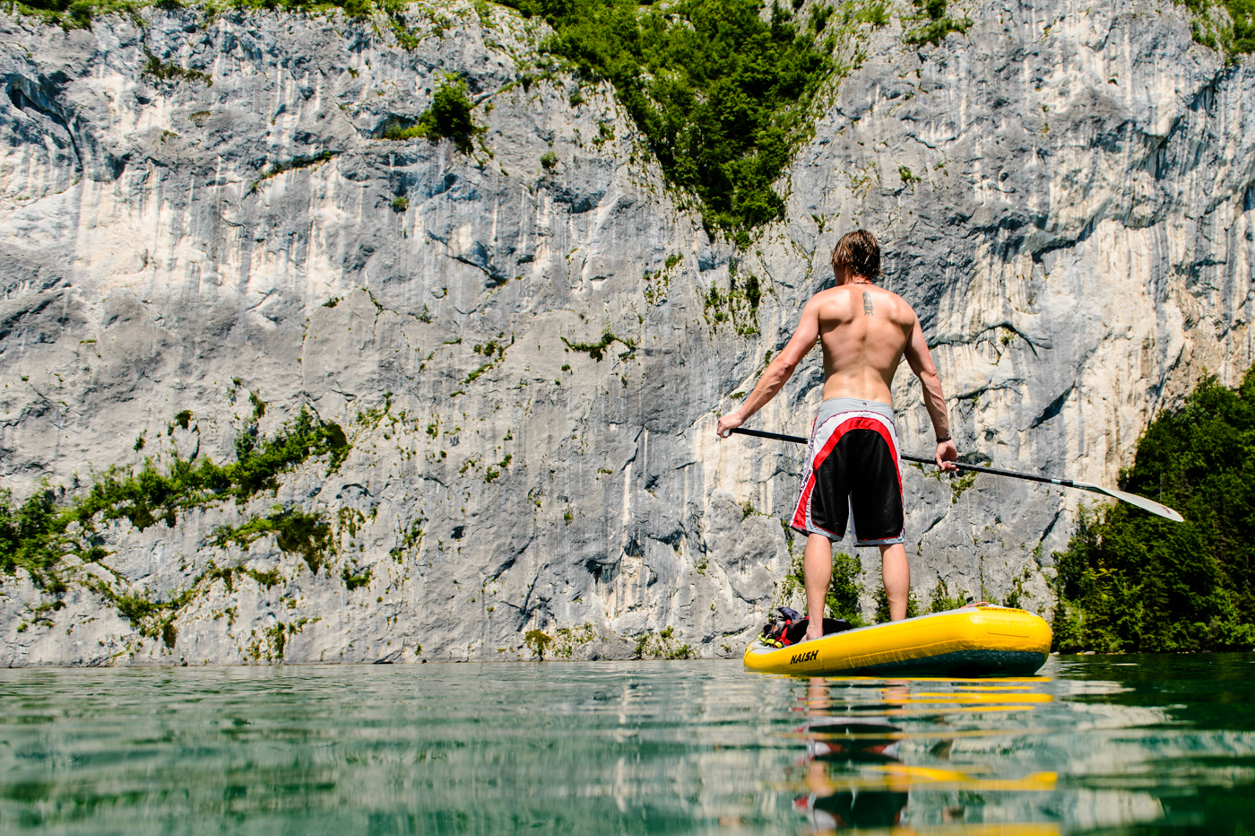 Stand Up Paddling und Deep Water Soloing am Wolfgangsee