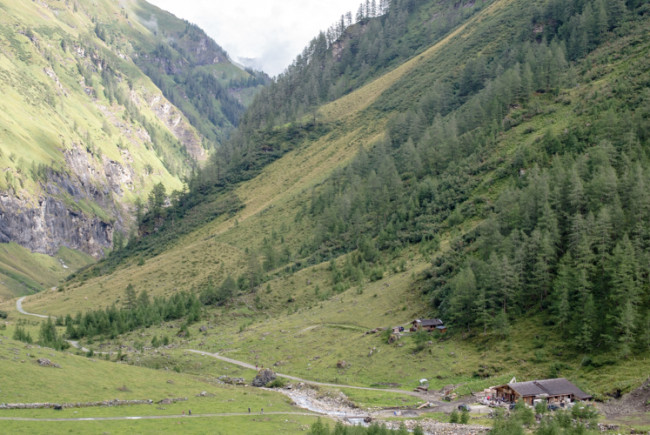 Die Bräualm im Krumltal.