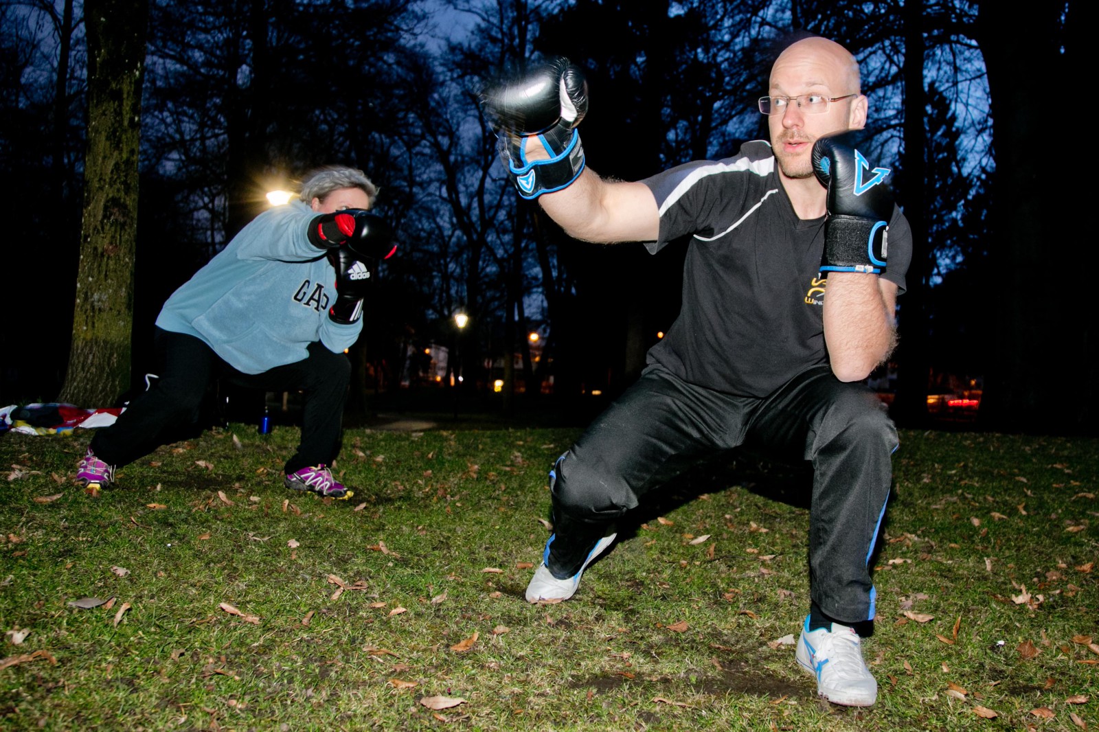 Frischluft -Trainer Herbert  in Action