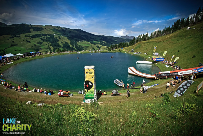 Der Gerstreitteich wird zum Lake of Charity. c Klaus Listl