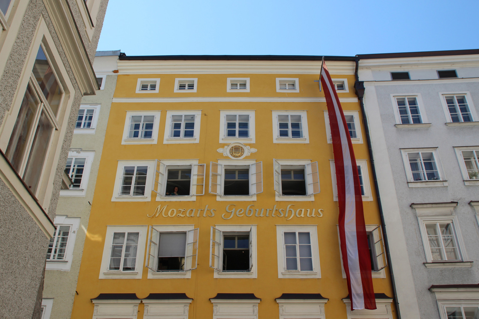 Mozarts Geburtshaus in Salzburg