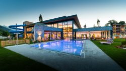 Einzigartiges Bäderzentrum im Sportcamp Woferlgut