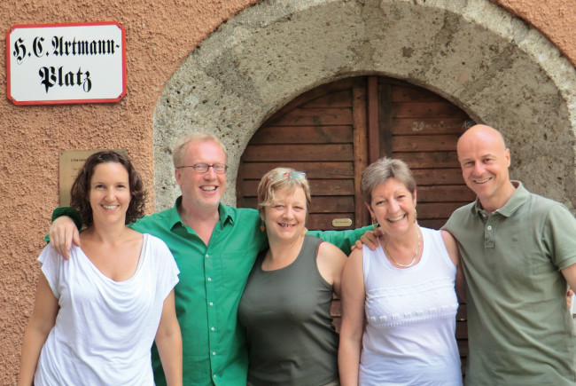 Das Literaturhaus-Team.