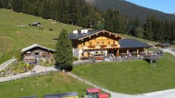 Die Alm am Ende des Glemmtales