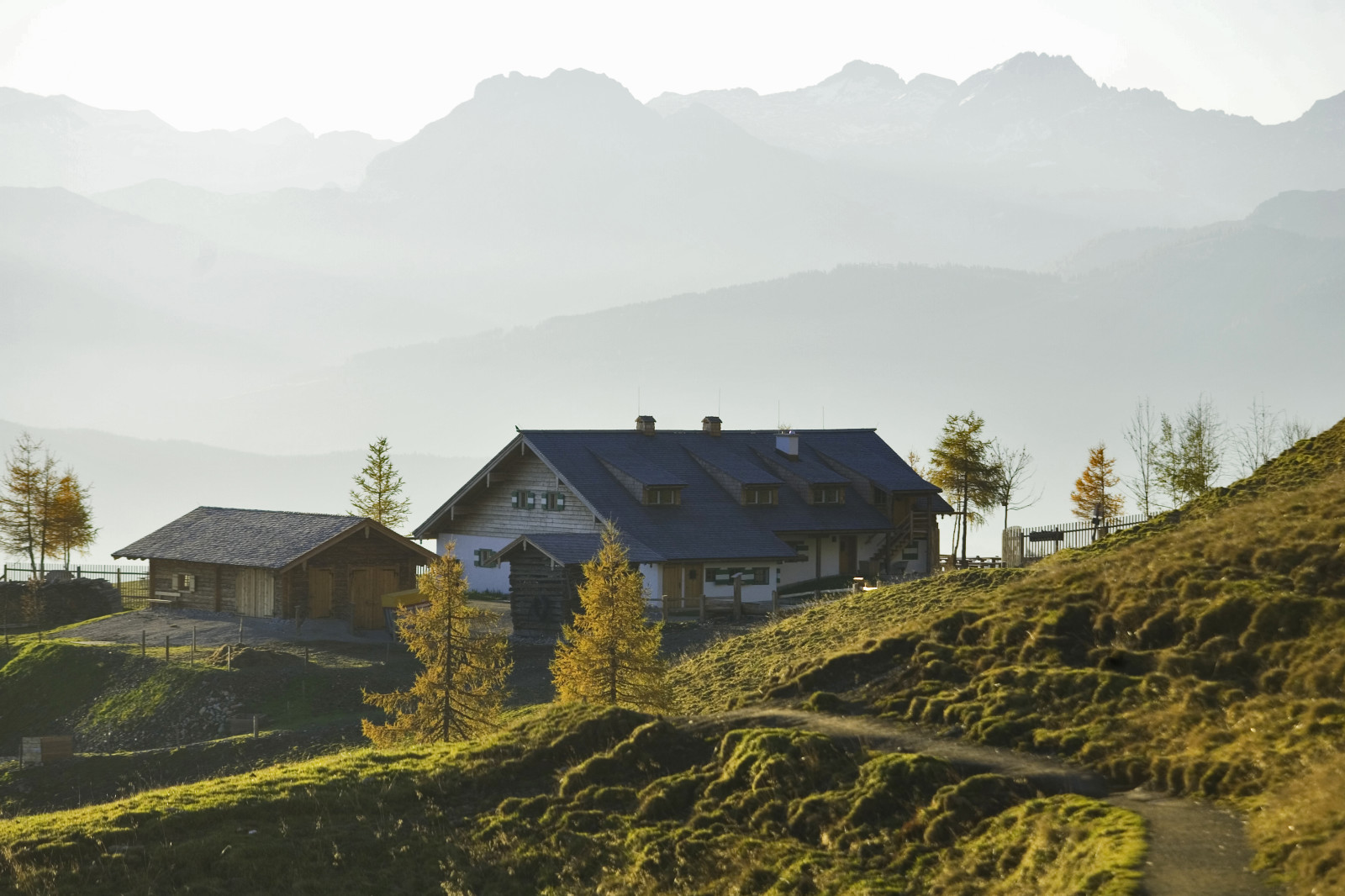 Die Mitterfeldalm am Hochkönig. © Heiko Mandl