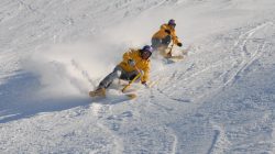Zurück in die Zukunft am Snowbike