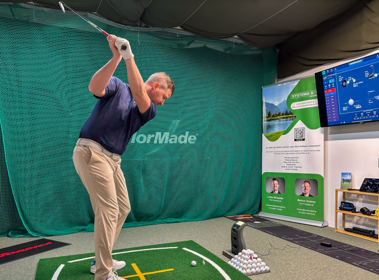 Indoor Training am Golfsimulator