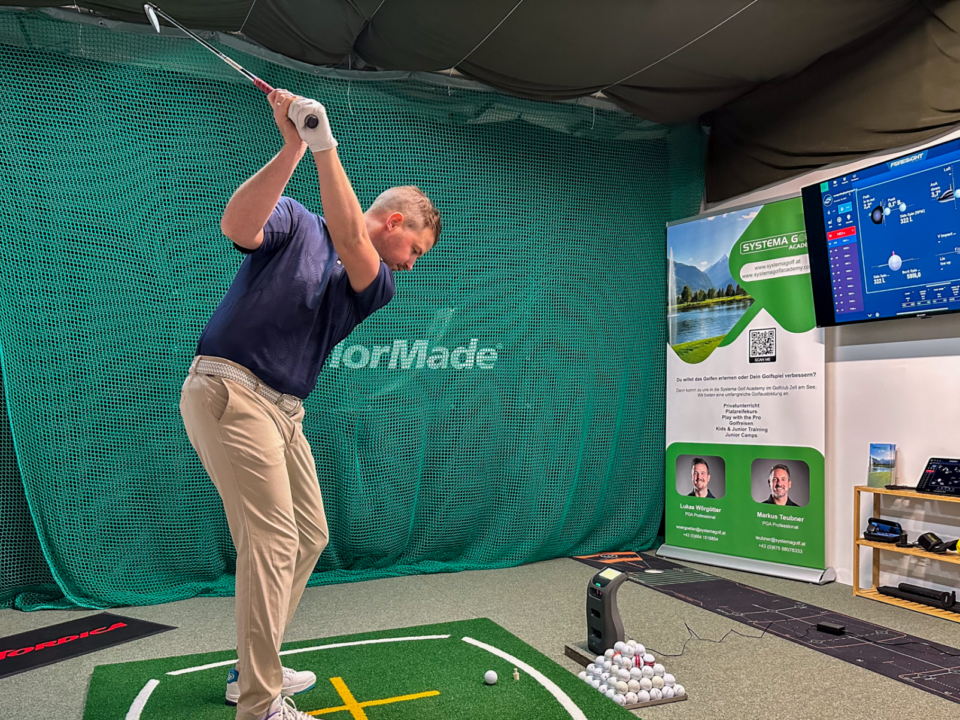 Indoor Training am Golfsimulator