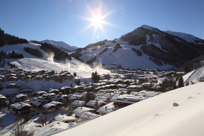 Hinterglemm mit Zwölferkogel c Dietmar Sochor