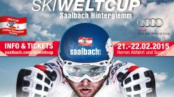 Ein Poster eines Mannes, der einen Helm und Handschuhe trägt.