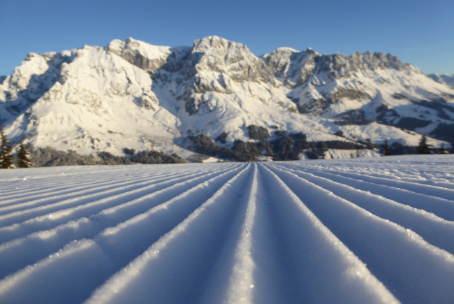 Early Morning Skiing Mühlbach