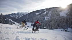 Mountainbiken im Winter