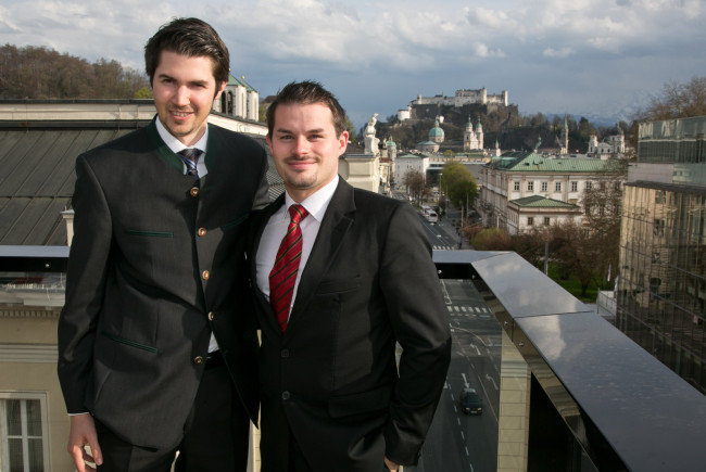 Thomas Imlauer, F&B Manager und Christian Brandstötter, Chef de Service