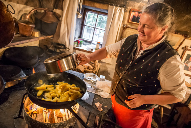 Schwaigerlehen Theresia Bacher Rauchkuchl Stuhlfelden