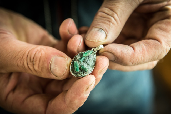 Mineralien Steine Steiner Bramberg Smaragde