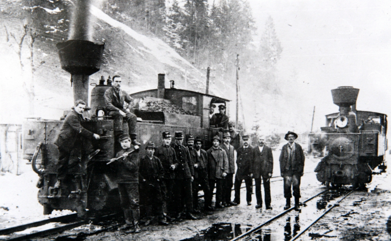 Die Anfänge der Pinzgaubahn.