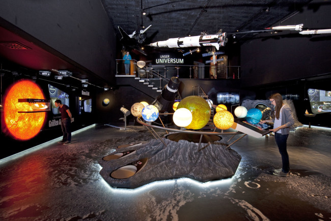 Unser kleines großes Sonnensystem. © Kressl/Haus der Natur