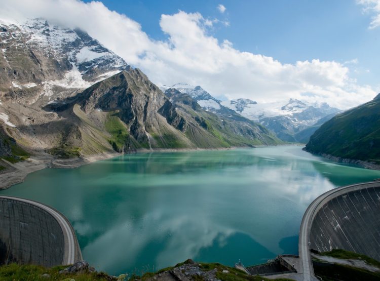 Stausee Mooserboden Kaprun c Verbund