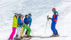 Ein Tag in der Skischule