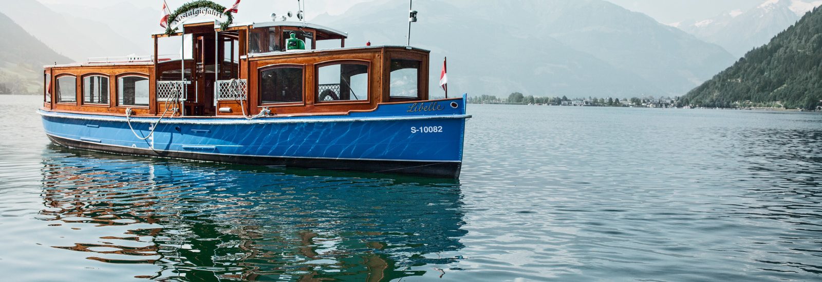 Nostalgieschiff Libelle c Schmittenhöhebahn