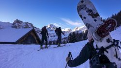 Start in die Skitourensaison: Schilchegg