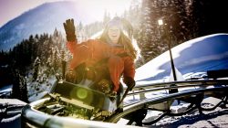 Adrenalinkick auf der Schienenrodelbahn Lucky Flitzer