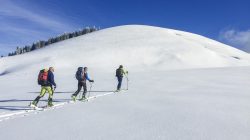 Weißer Skitourengenuss