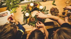 Adventkranz selbst gemacht