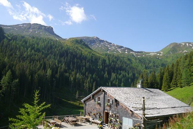 Harbachalm Aussenansicht, SalzburgerLand, Großarl, Wandern in Salzburg, Großarltal