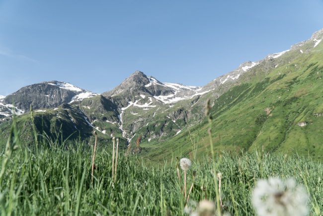 Die Bergwelt im Nassfeld in Gastein