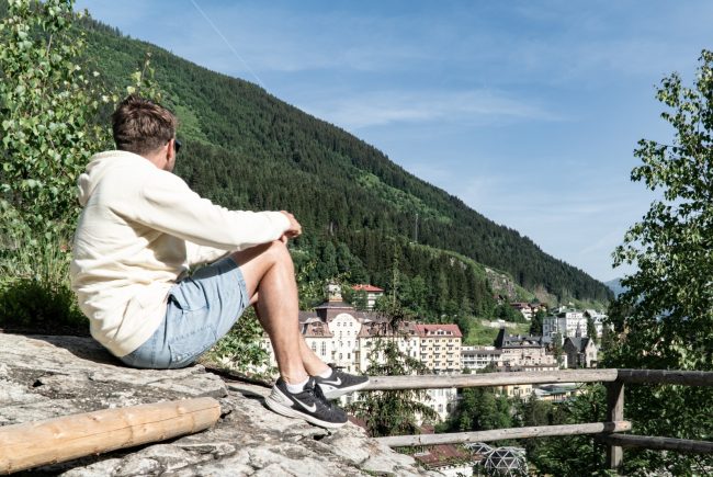 Blick auf Bad Gastein