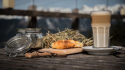 Frühstück in den Bergen