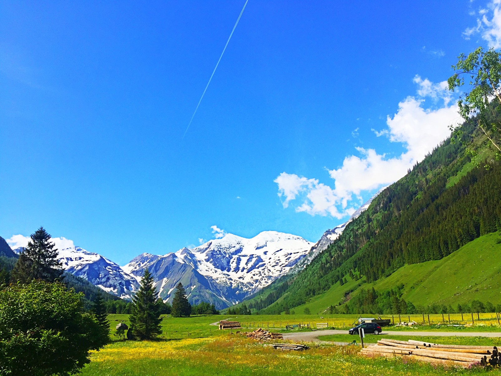 Bereits bei der Einfahrt zur Großglockner Hochalpenstraße warten beeindruckende Ausblicke