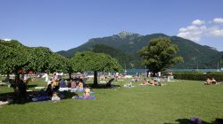 Badeplätze am Wolfgangsee