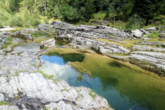 Bewegungsarena Faistenau Hintersee, Felsenbad, Felsenbad Runde