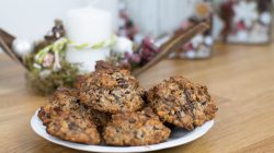 Müsli-Weihnachtskekse mit Marillen