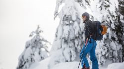 Auf Ski-Tour mit Eva Walkner