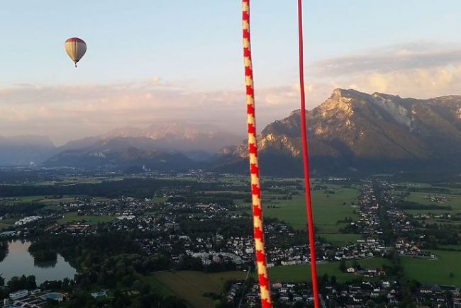 Heißluftballone in Salzburg, Ecco Ballooning Salzburg, Internationales Ballonmeeting Salzburg 2019