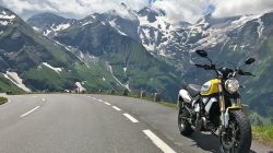 Mit dem Motorrad unterwegs auf der Großglockner Hochalpenstraße