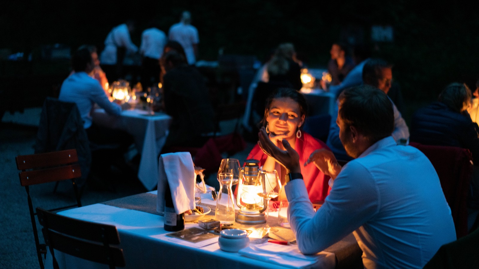 Walddinner in der Rumingmühle in Fuschl am See von Johannes Brandstätter Brunnwirt