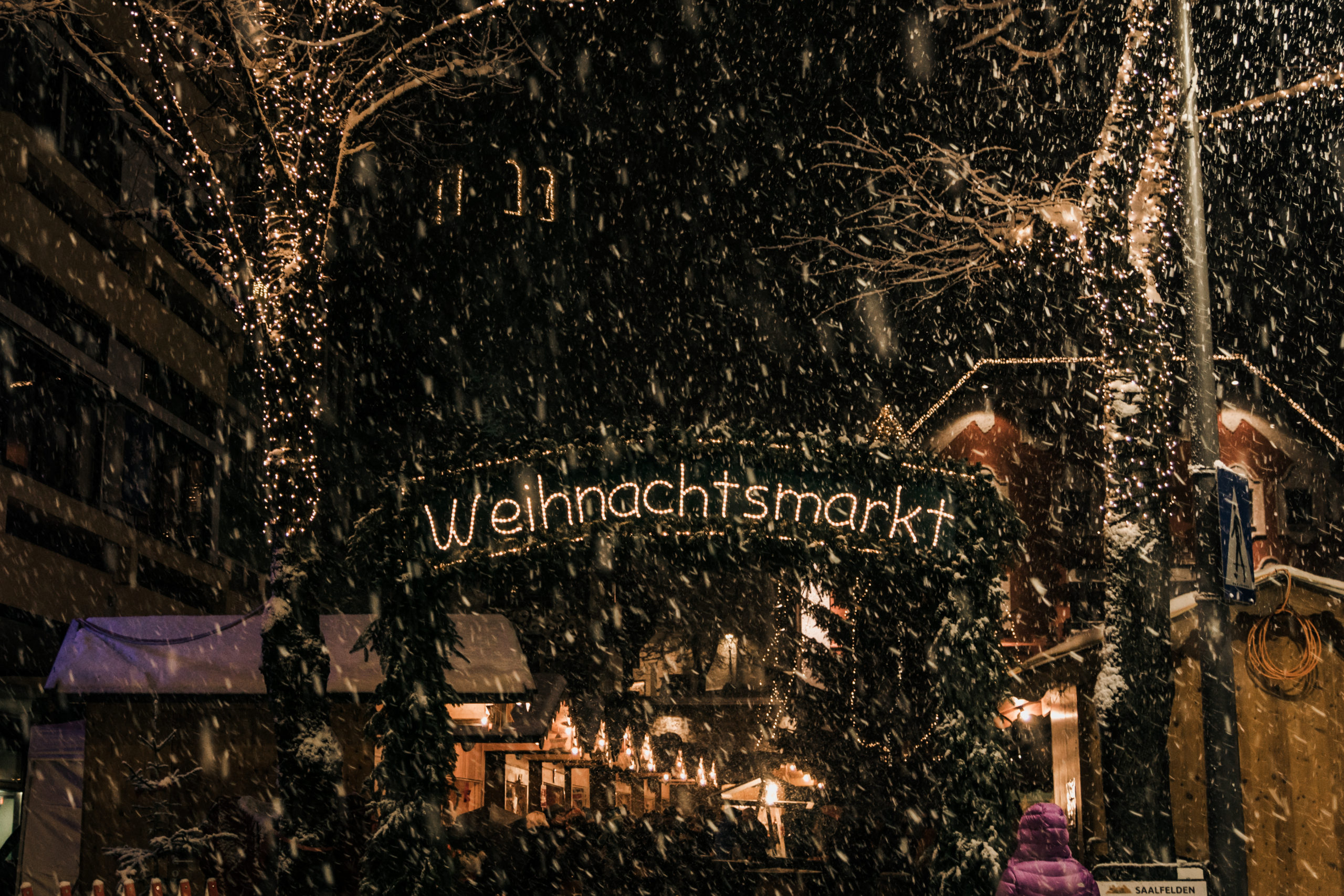Schnee als i-Tüpfelchen für Romantiker